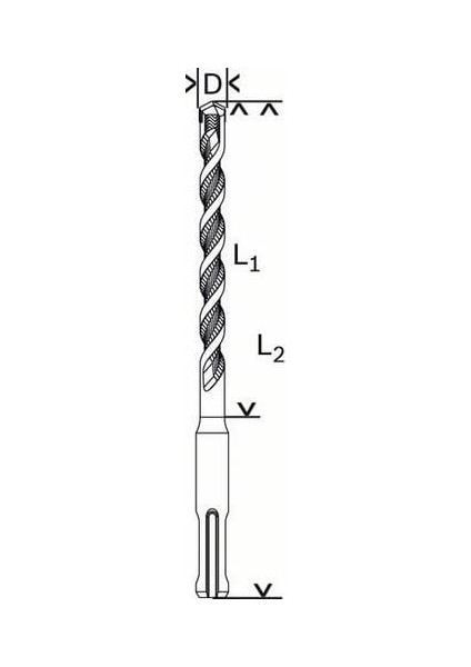 Sds Plus-1 22X460 Matkap Ucu
