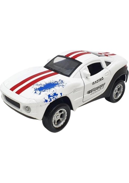 Mustang Çek Bırak Spor Araba - Işıklı Sesli Model