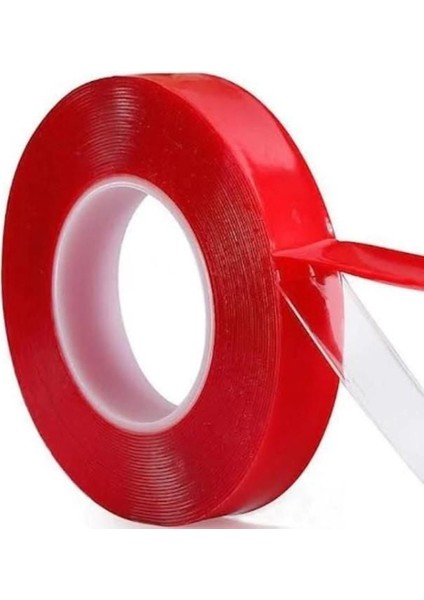 Ennalbur Silikonlu Çift Taraflı Bant 24 mm 2 Metre