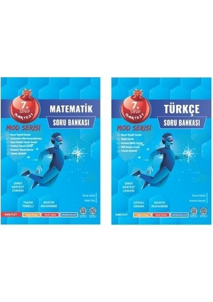 7.sınıf Mod Matematik ve Türkçe Soru Bankası