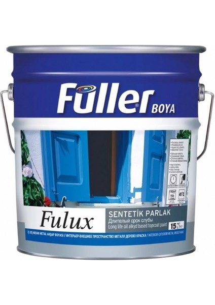 Fulux Sentetik Parlak Boya 0,25 Litre Boncuk Mavi