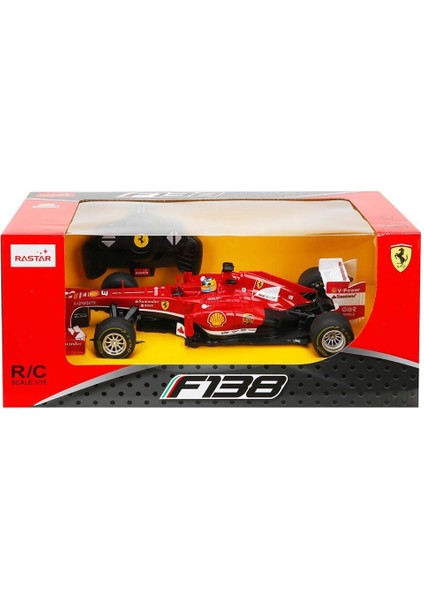 Hsyn 53800 , 1:18 Ferrari F138 Uzaktan Kumandalı Formula1 Akdenizpos Yeni