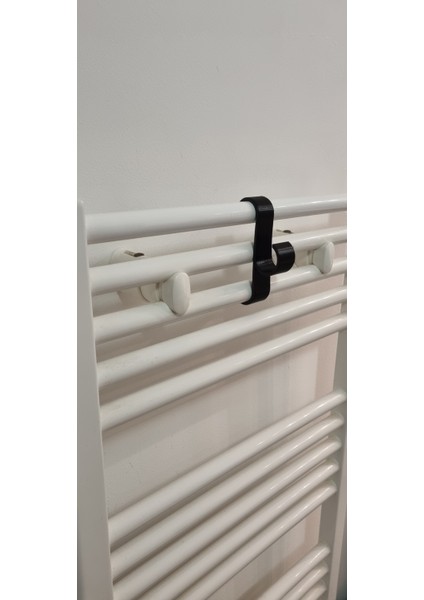 Banyo Radyatör Kancası, Havlupan Kancası, Askı Siyah 83997386