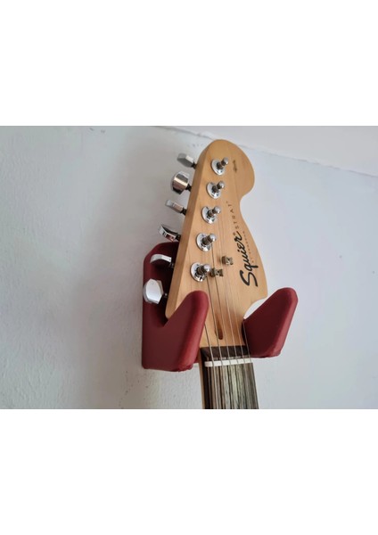 Gitar Askı Aparatı, Gitar Tutucu Askı Kahverengi 6533784