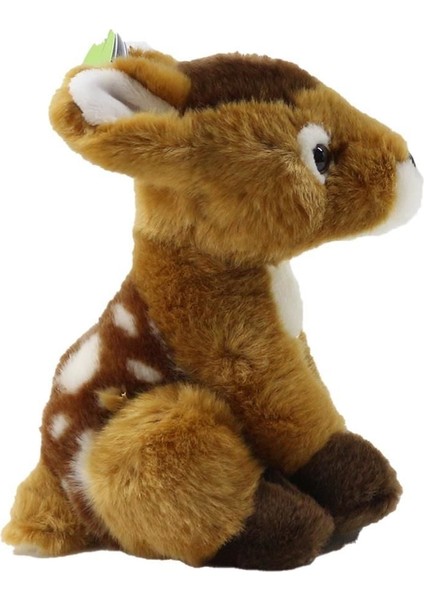 Yavru Geyik Peluş Oyuncak 18 cm Akdenizpos