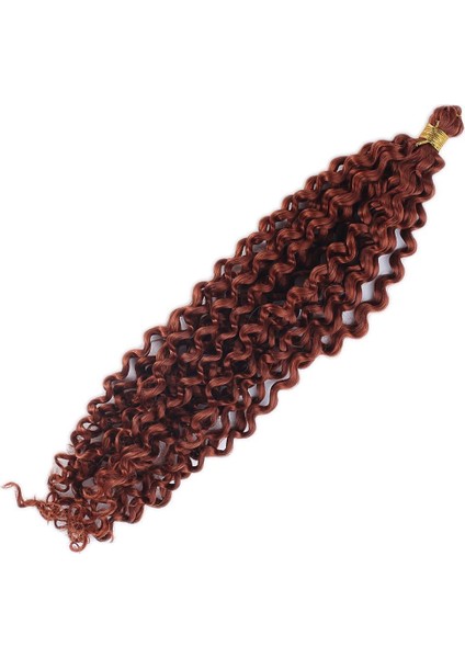 Afro Dalgası Saç / Kızıl Bakır Yeni