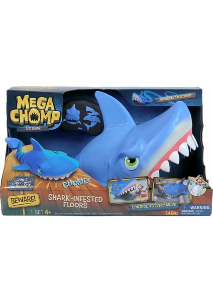 Hsyn MGR00000 Mega Chomp Uzaktan Kumandalı Rc Köpekbalığı - 18493 Akdenizpos Yeni