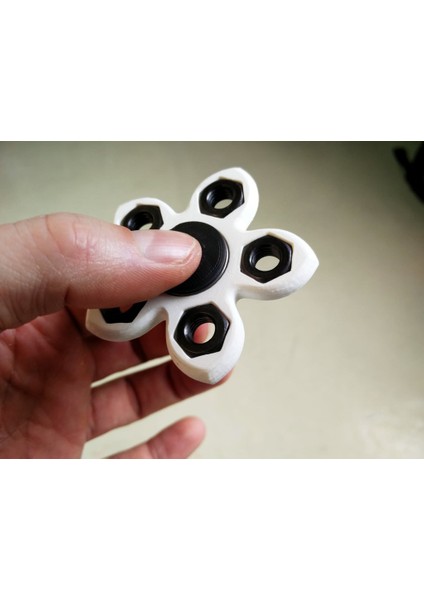 M8 Hexnut-Flower Fidget Spinner