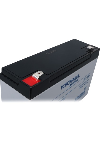 Hsyn Yokohama YH-612 6 Volt - 12 Amper Kuru Akü (150 x 50 x 94 Mm) Akdenizpos Yeni