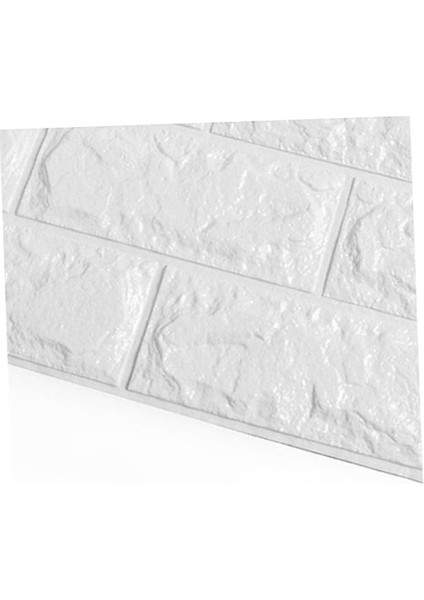 Hsyn 3D Tuğla Desenli Kendinden Yapışkanlı Duvar Paneli 58X38 cm Yeni