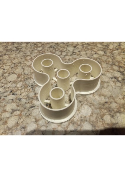 Fidget Spinner Şekilli Kurabiye Kesici T2426031