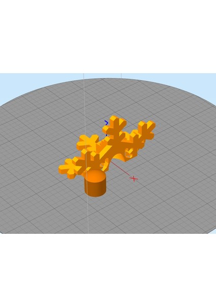 Köşe Kaplaması Snowflake (Stl +Solidworks) 3D724013