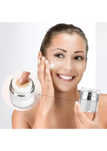 Hsyn Hava Almayan Losyon Kavanozu 50 ml Akdenizpos Yeni