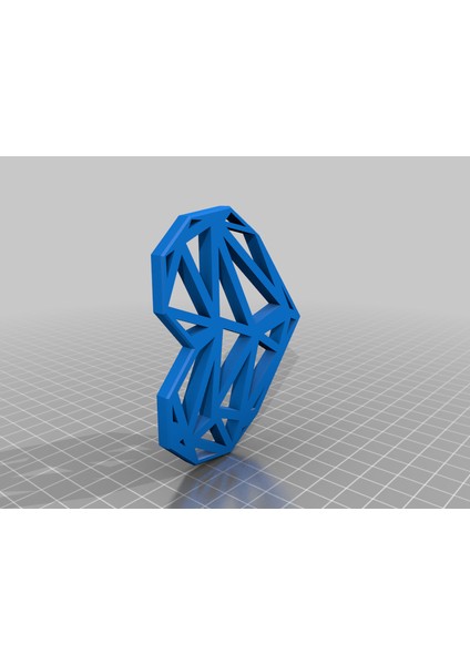 Geometrik Kalp Dekorasyonu - Geometrik Kalp Dekorasyonu T5382193