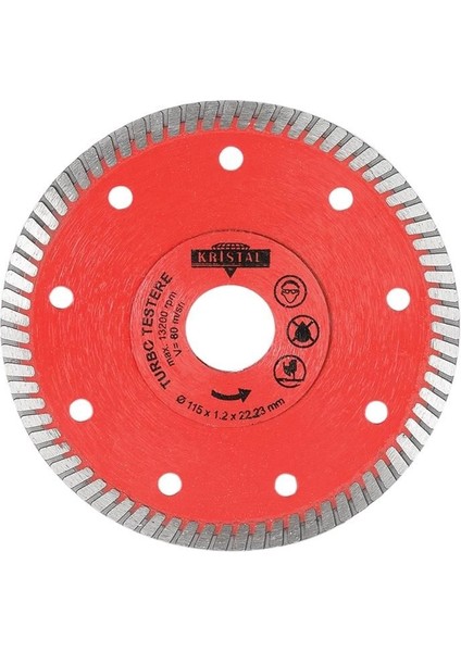 Turbo Elmas Testere 115 mm