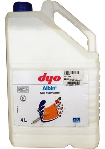 Albin Alçılı Yüzey Astarı 4 Litre