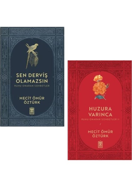 Alfa Kalem+ Huzura Varınca+Sen Derviş Olamazsın 2 Kitap (Mecit Ömür Öztürk)-Yeni-Hayykitap fiyatları