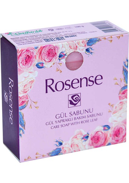 Gül Yapraklı Bakım Sabunu 100 gr Yeni