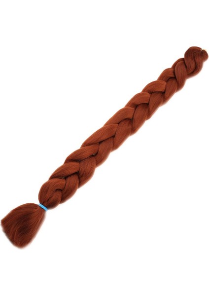 Sentetik Örgülük Saç 100 gr / Kızıl Bakır Yeni