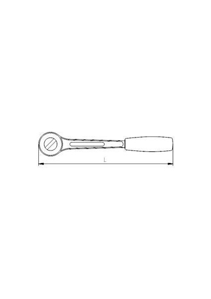1514 1/2 Cırcır Kol 250 mm