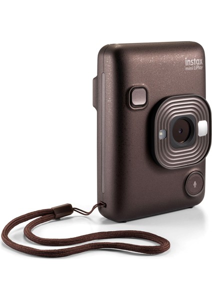 Instax Mini Liplay Hybrid Deep Bronze Fotoğraf Makinesi-20'li Film ve Çerçeve Hediye Seti fırsatları