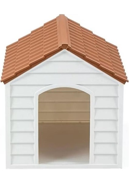 SY-5100 Dış Mekan Plastik Pet Köpek Kulubesi Kiremit-Beyaz fiyatları