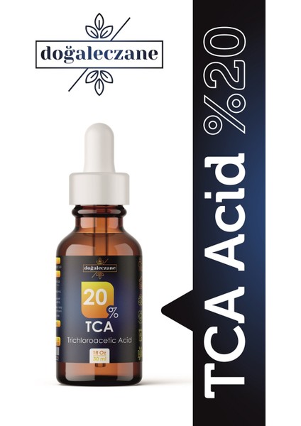 Tca Peeling %20 Yüz Peelingi + Vitamin C Serum + Neutralize Solüsyon 130 ml = Üçlü Set