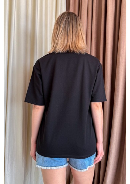 Kadın Oversize T-Shırt 6188 indirimleri