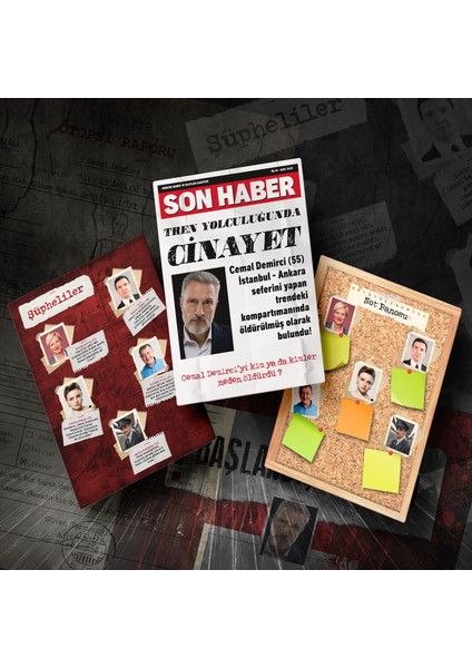 Kitapkolik Dedektif Oyunları, Cinayet Çözme 3 Farklı Dava fırsatları