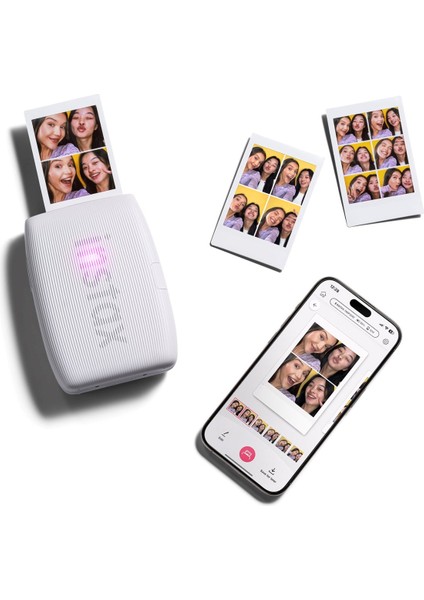 Instax Mini Link 3 Beyaz Akıllı Telefon Yazıcısı ve 20'li Mini Film