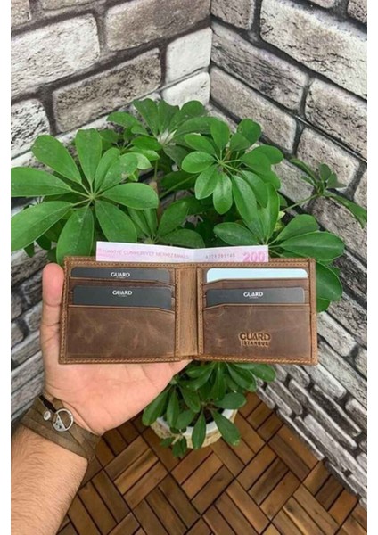 Hakiki Deri Antik Taba İnce Klasik Erkek Cüzdanı (T1425) fiyatları