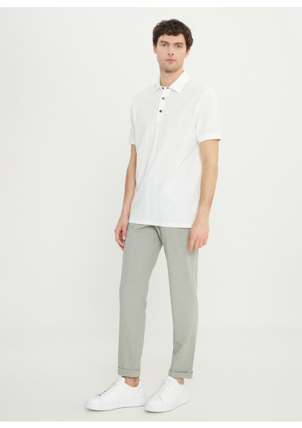 Polo Yaka Beyaz Erkek T-Shirt ACE091252009_BYZ fiyatları