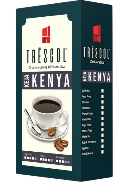 Kenya Kahvesi 1 kg Çekirdek