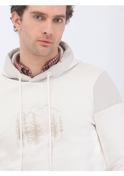 Taş Kapüşonlu Sweatshırt
