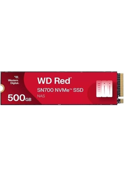 500GB Red SN700 WDS500G1R0C-68BDK0 3430-2600MB/S M2 Nvme Gen4 Nas Disk