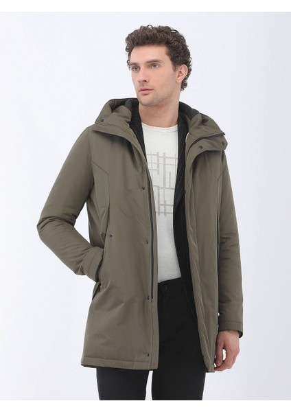 Siyah Çizgili Modern Fit Ceket