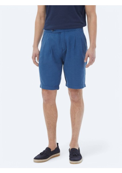 Mavi Dokuma Carrot Fit Casual Bermuda