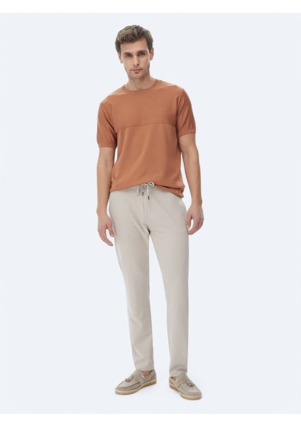 Vizon Dokuma Jogging Fit Casual Pantolon