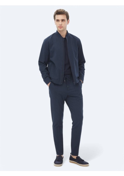 Lacivert Çizgili Oversize Fit Takım Elbise fiyatları