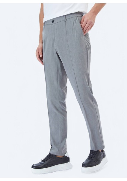Antrasit Dokuma Jogging Fit Casual Pantolon modelleri