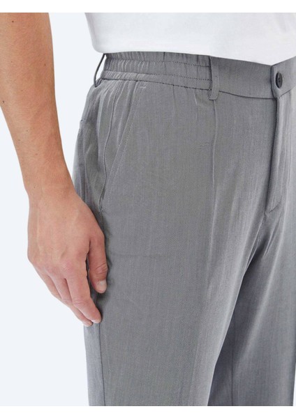 Antrasit Dokuma Jogging Fit Casual Pantolon fırsatları