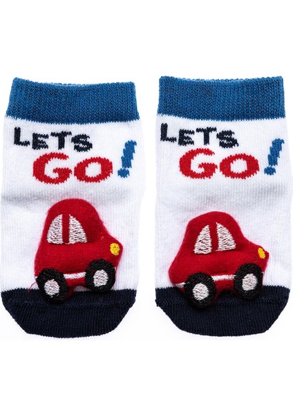 Erkek Oyuncaklı Çorap Erkek Bebek