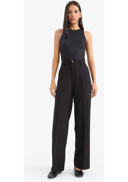 Slim Fit Dar Kesim Halter Yaka Basic Düz Atlet F0357AX25SM