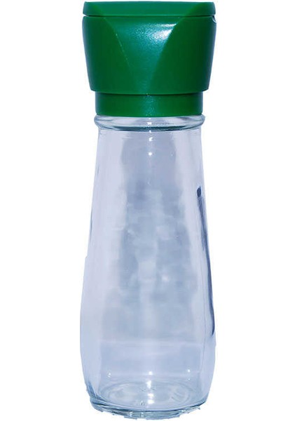 Tuz Karabiber Değirmeni Yeşil + Himalaya Çakıl Tuz Beyaz 250 gr