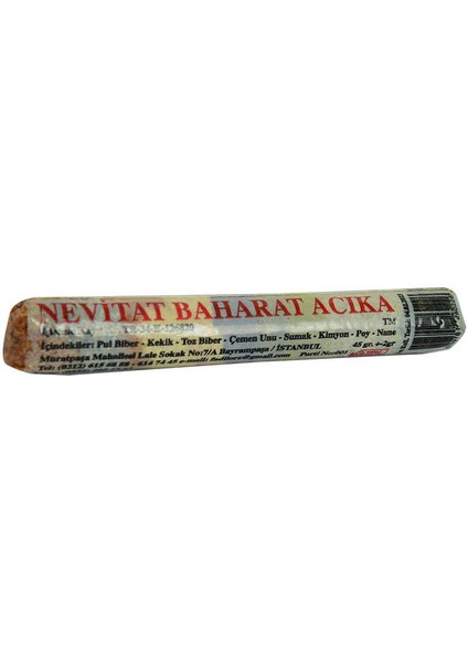 Acıka Kahvaltılık Fişek Poy Baharat Karışımı 40-45 gr Paket