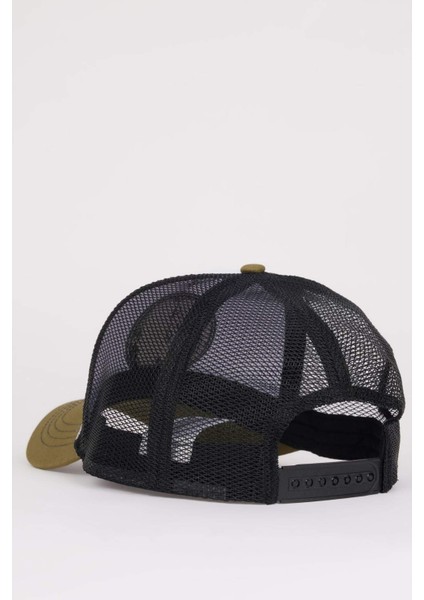 Erkek Etiket Baskılı Dokuma Beyzbol Basketbol Şapkası D7834AX25SM indirimleri