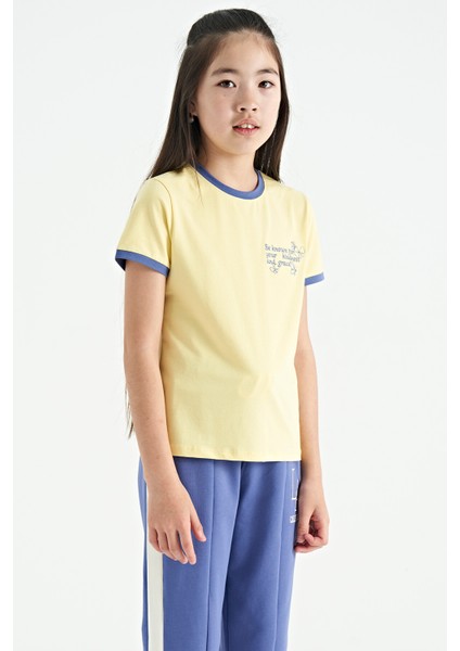 T13KG-75110_01 Kız Garson T-Shirt O Yaka