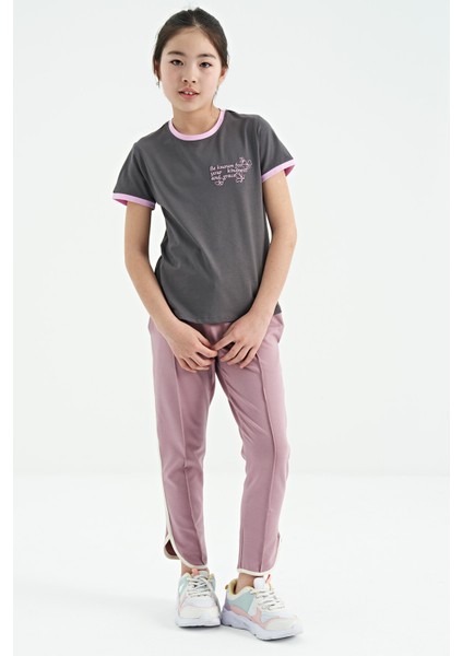 T13KG-75110_01 Kız Garson T-Shirt O Yaka