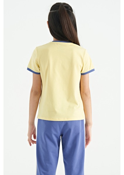 T13KG-75110_01 Kız Garson T-Shirt O Yaka fırsatları