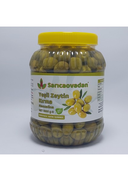 Kırma Yeşil Zeytin 1 kg Doğal Zeytin
